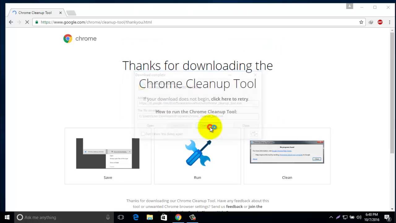 google chrome cleanup tool for mac