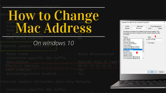 mac address changer for windows 8.1